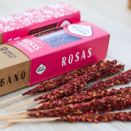 Sahumerio Hierbas Rosa y Olíbano