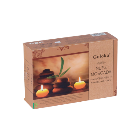 Incienso Natural Nuez Moscada Aromaterapia - Goloka