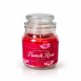Vela Tapa Vidrio - Rosa Francesa