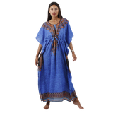 Vestido Kaftan Elina Azul