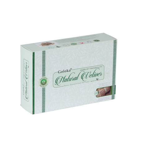 Incienso Natural Popular Vetiver - Goloka