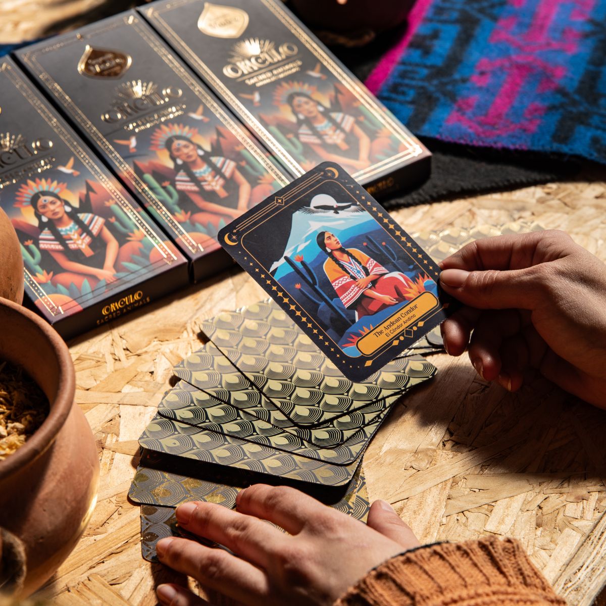 Sahumerio Oráculo Animales Sagrados