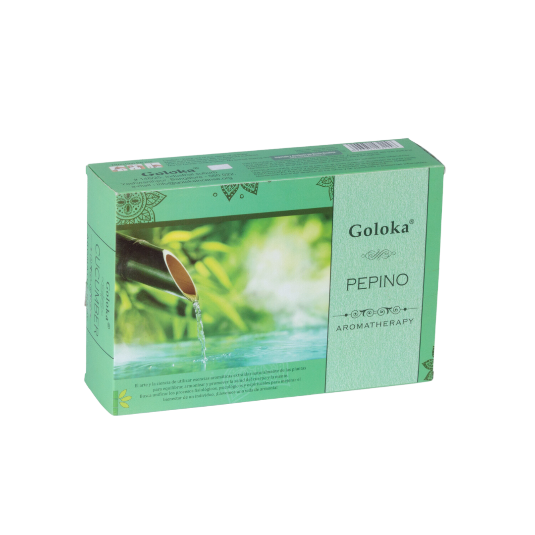 Incienso Natural Pepino Aromaterapia - Goloka