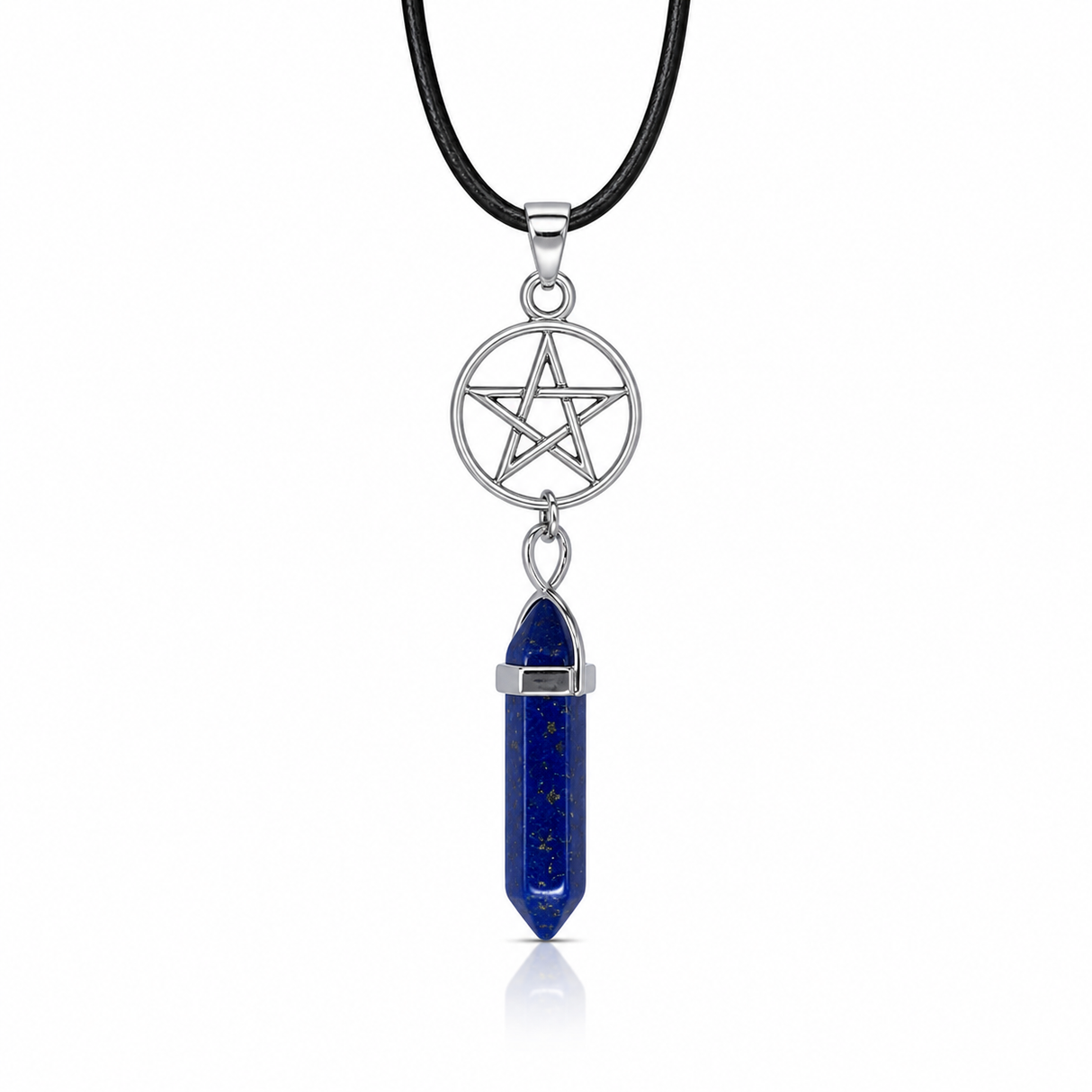 Colgante Estrella de Punta Lapis Lázuli