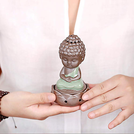 Porta Incienso en Cono - Buda Verde