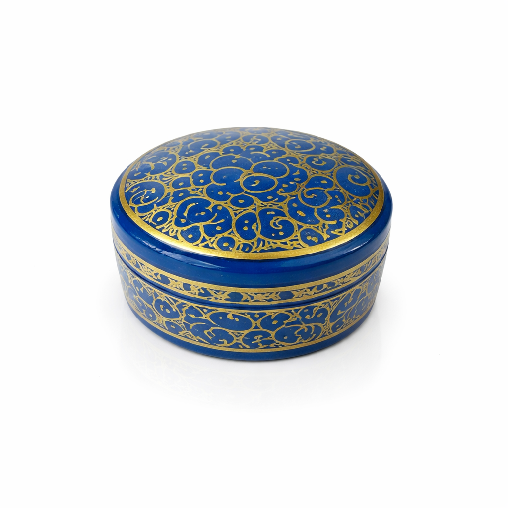 Mini Cajita Oval Azul