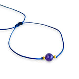 Pulsera de Hilo Ajustable con Piedra Preciosa