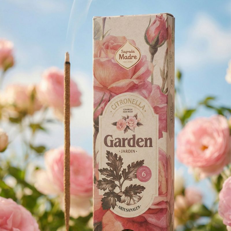 Sahumerio Garden Citronella - Rosas