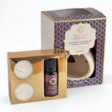 Kit Difusor de Cerámica Ayurveda Lavanda y Lemongrass