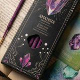 Sahumerio Tarot Gemas Amatista Violeta-Lavanda