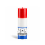 Velón Liso 7 Días Rojo Blanco Azul - María Desatanudos