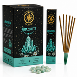 Incienso Brisa Marina con Piedras de Amazonita