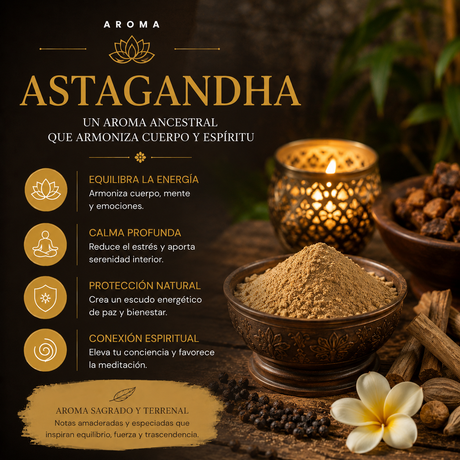 Incienso Orgánico Astagandha