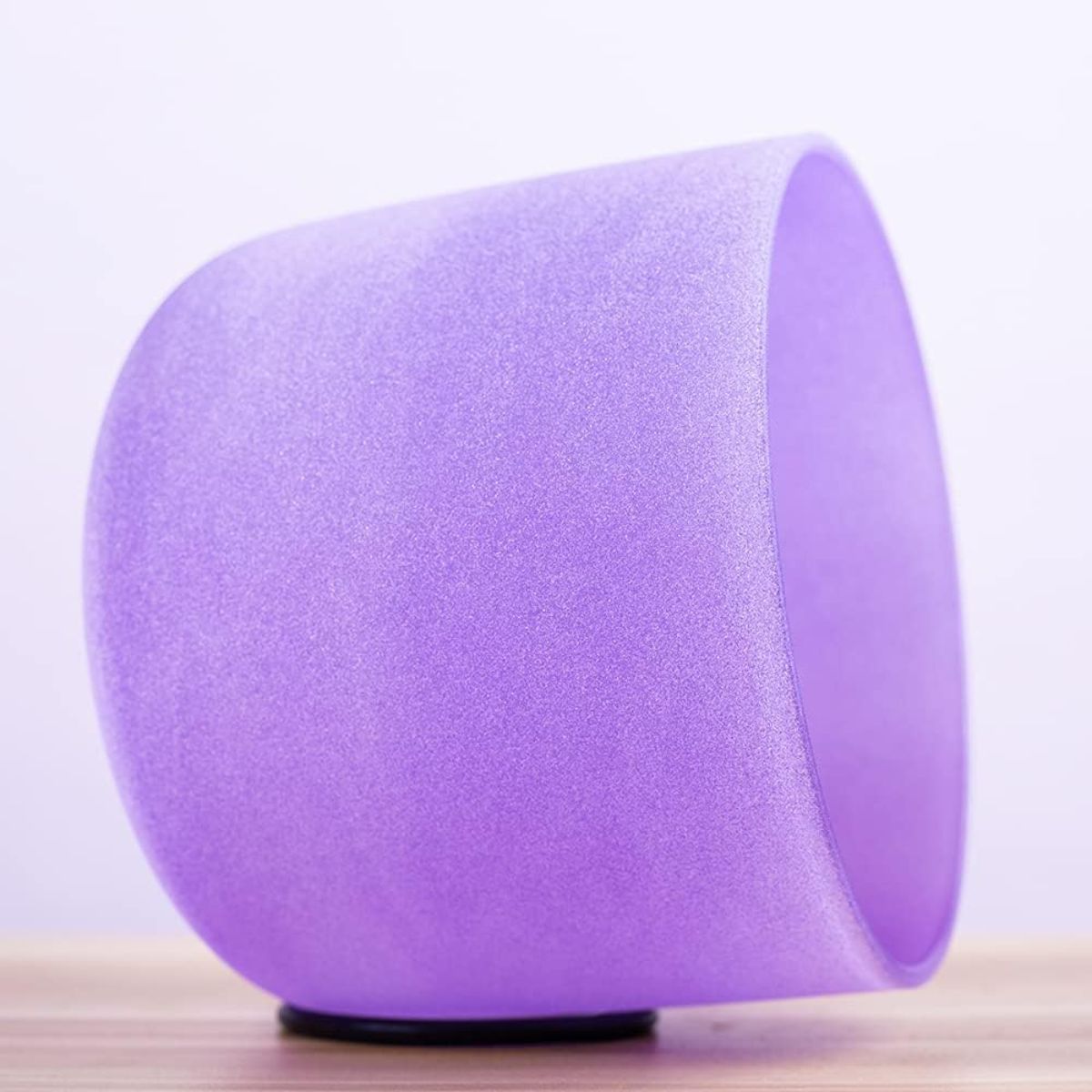 Cuenco Tibetano Cuarzo Violeta 12 Pulgadas Nota SI