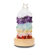 Lampara de Amatista Multicolor USB