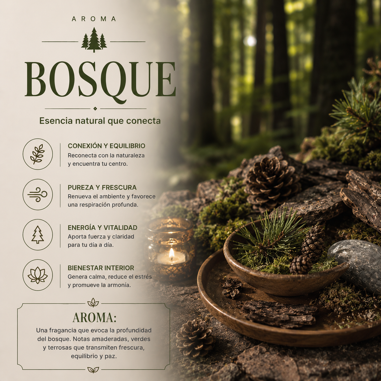 Incienso Golden Nag Forest