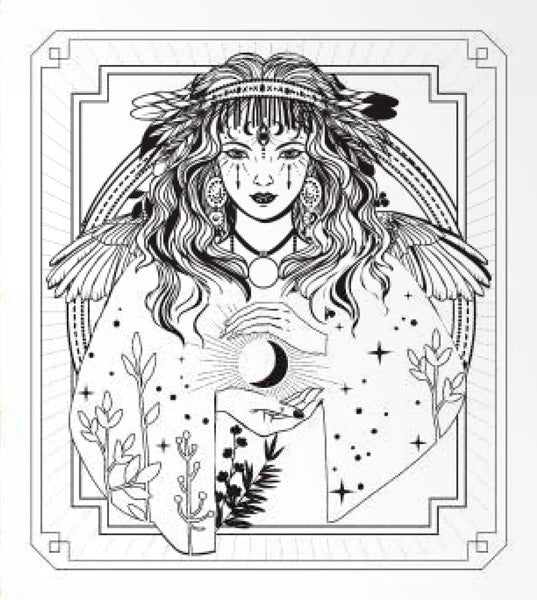 Brujería para Colorear