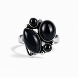 Anillo Jenovieve Onix Talla 10