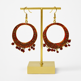 Aros Rojo Red Flower