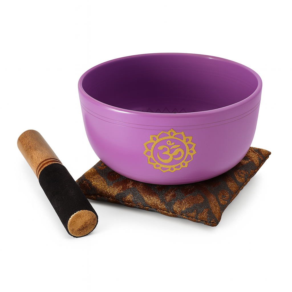 Cuenco Tibetano Morado 14 cm
