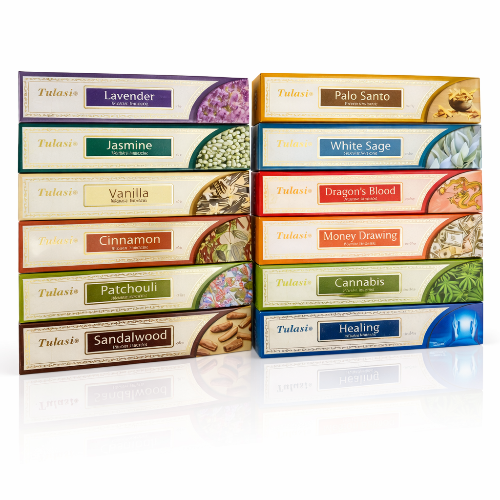 Pack Incienso Tulasi Premium