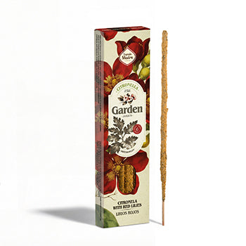 Sahumerio Garden Citronella - Lirios Rojos