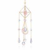 Atrapasol Cristal Cuarzo Rosa