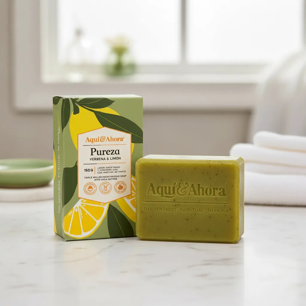 Jabón Aromático Pureza Verbena Limón 150 Gr