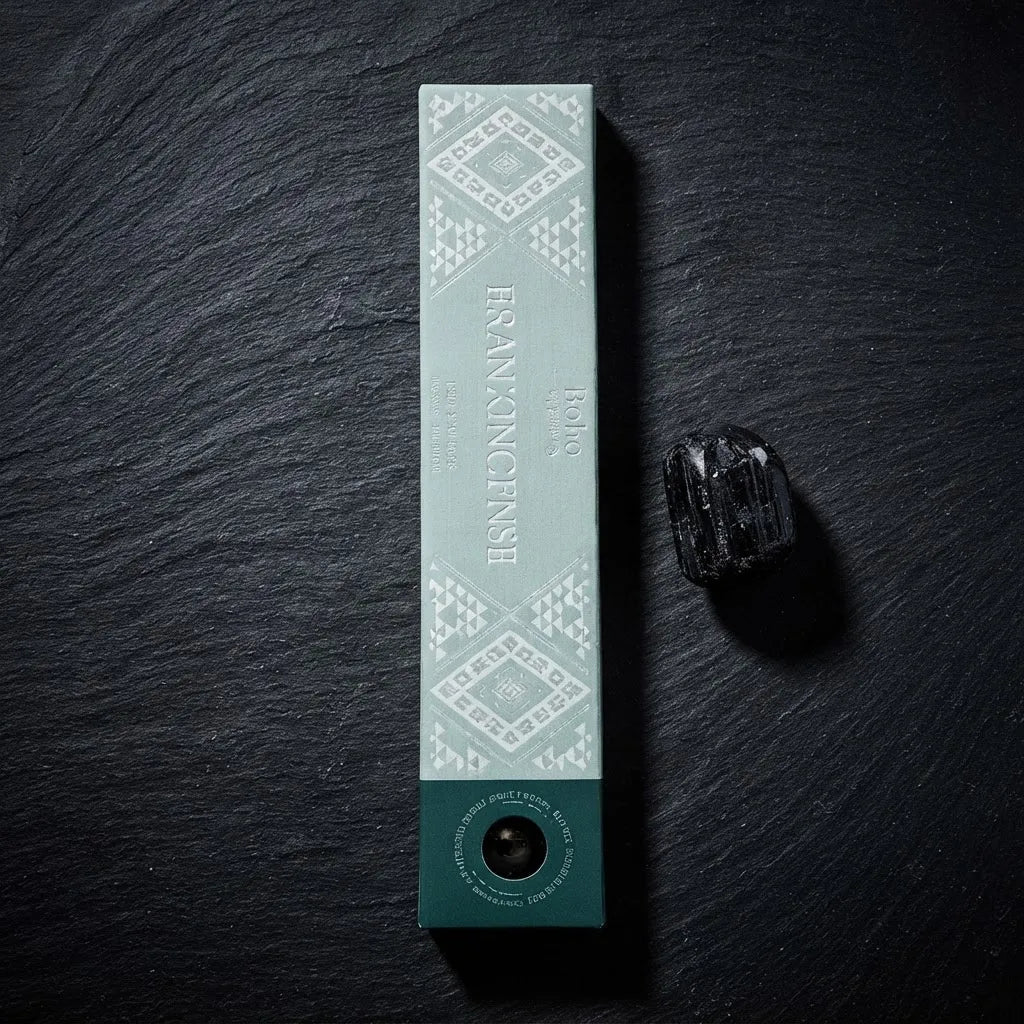 Incienso Frankincense con Turmalina Negra
