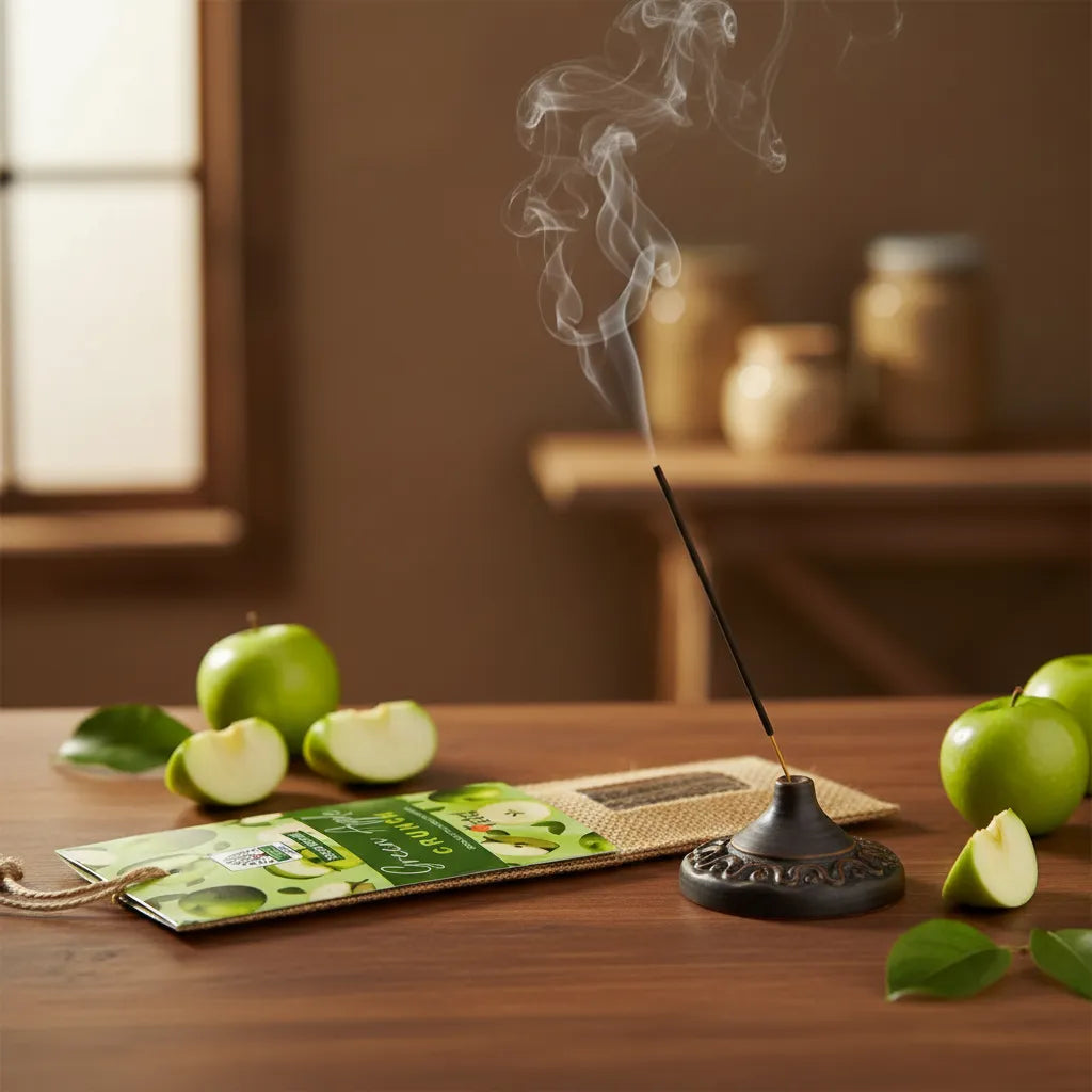 Incienso Smudge Manzana Verde