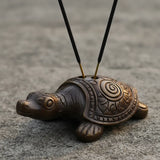 Porta Incienso Bronce Mini Tortuga