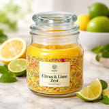 Vela Tapa Vidrio - Citrus & Lime Zest