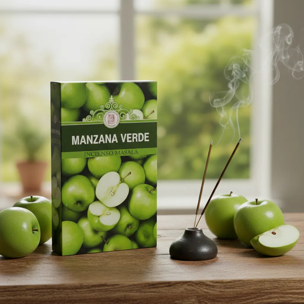 Incienso Manzana Verde