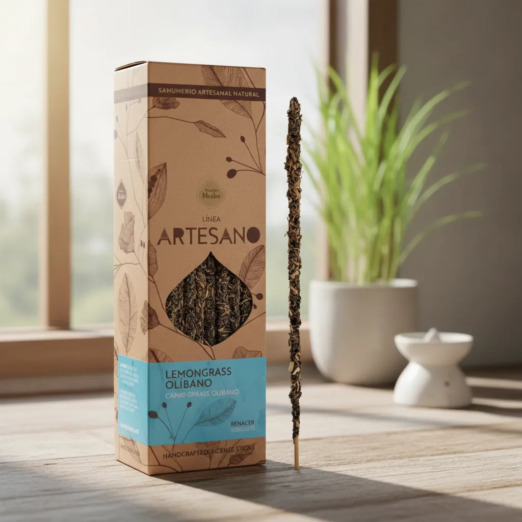 Sahumerio Artesano Lemongrass Olíbano 30u
