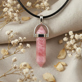 Collar de Punta Cuarzo Cherry