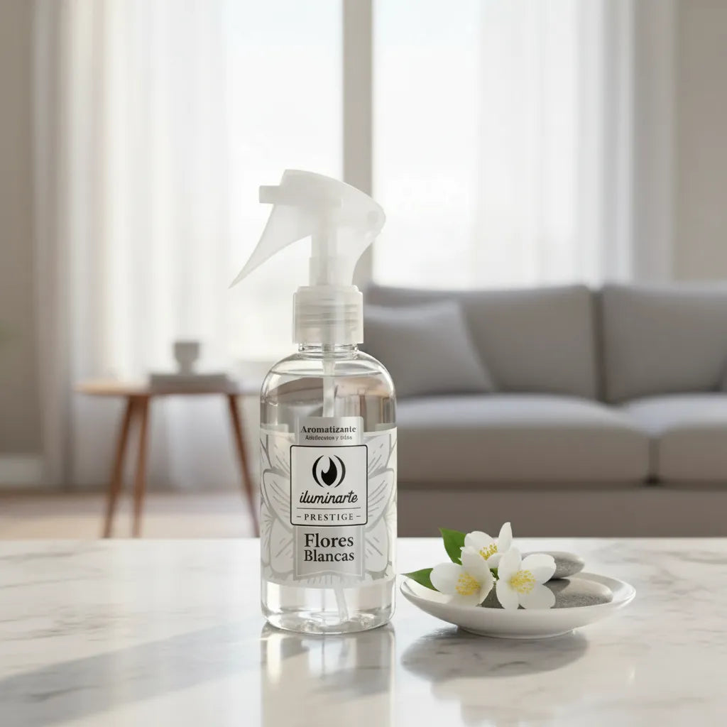 Aromatizante Spray Flores Blancas 200 mL