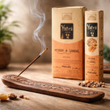 Incienso Yatra Mirra y Sandalo