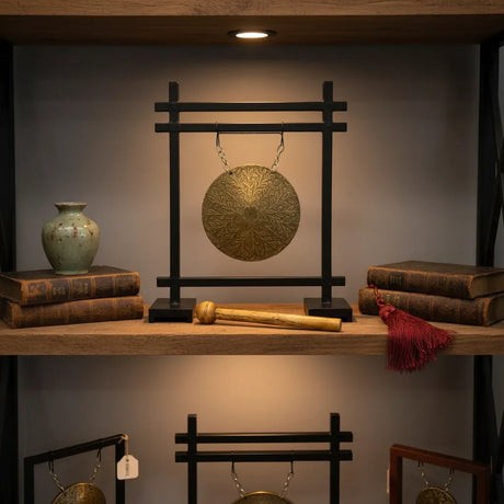 Gong Oriental de Escritorio