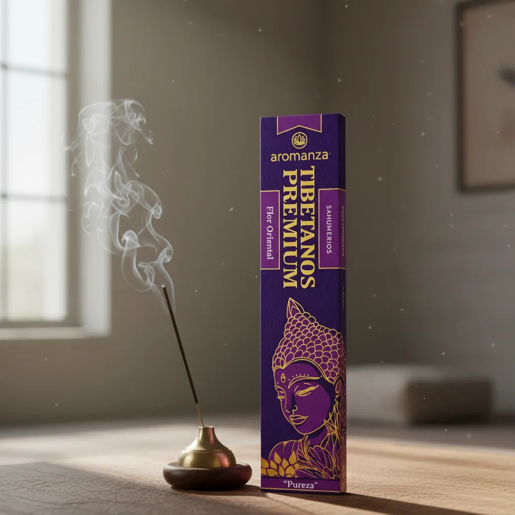 Sahumerio Tibetano Premium Flor Oriental