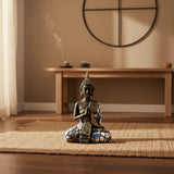 Buda Meditación Black & Blue