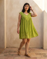 Blusa Vestido Charita Verde