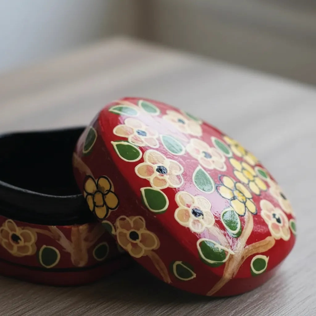 Mini Cajita Corazón Rojo