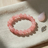 Pulsera Cuarzo Cherry 8mm