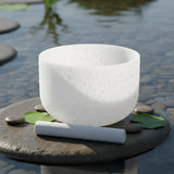 Cuenco Tibetano Cuarzo 8 Pulgadas Nota DO