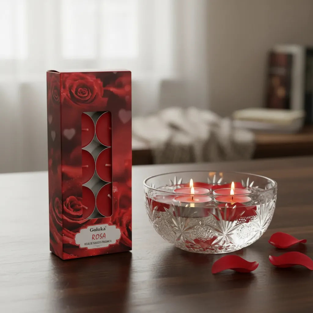 Vela Tealight Rosa