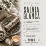 Incienso Nag Champa Salvia Blanca