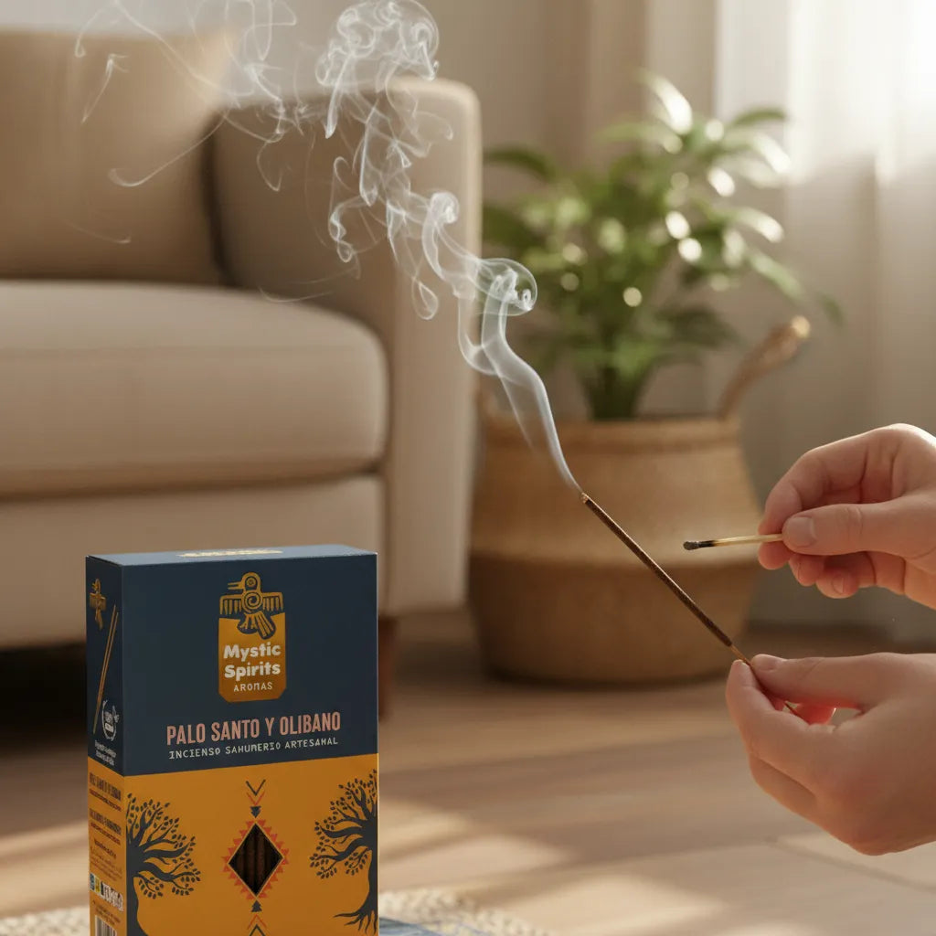 Incienso Palo Santo y Olíbano