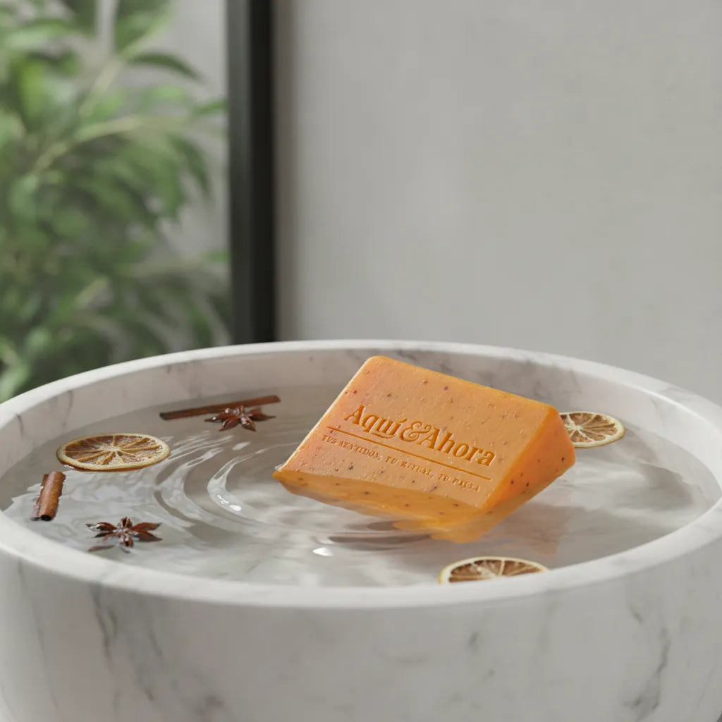 Jabón Aromático Templanza Esencias de la India 150 Gr