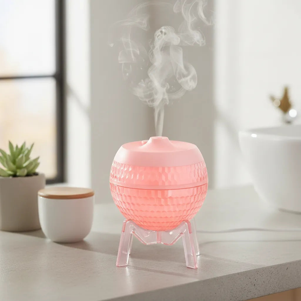 Humidificador Mondo Planet Rosado 350 mL