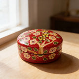 Mini Cajita Oval Rojo